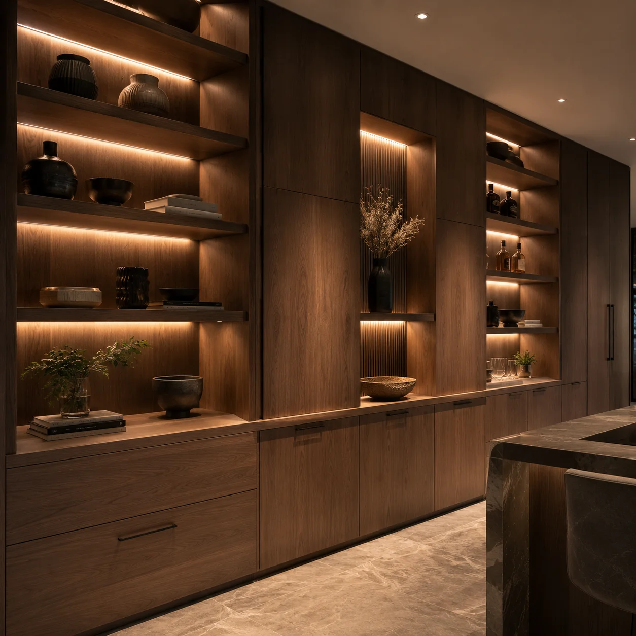 LED under-cabinet and millwork lighting application