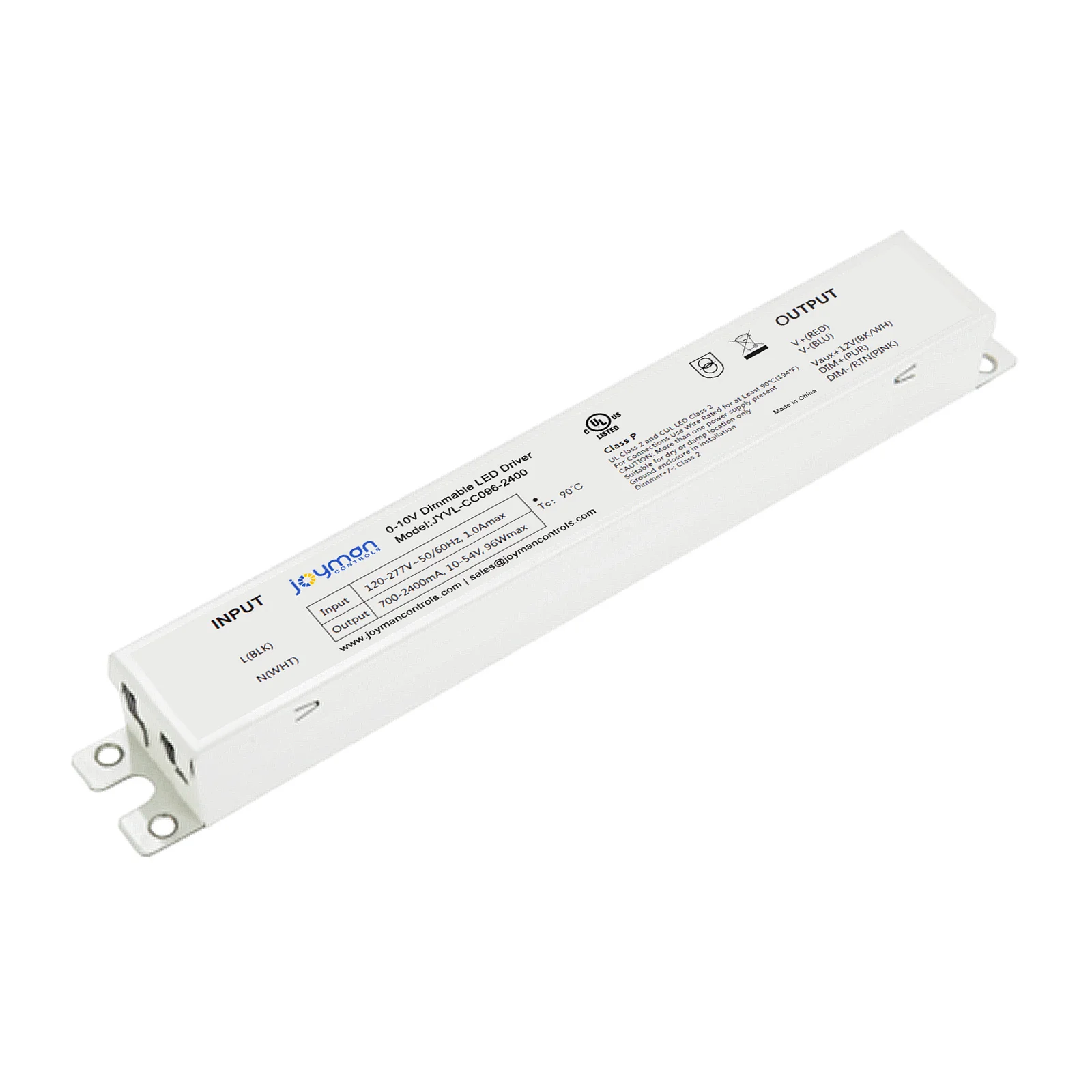 JYVL-CC096-2400 LED Dimmable Drivers