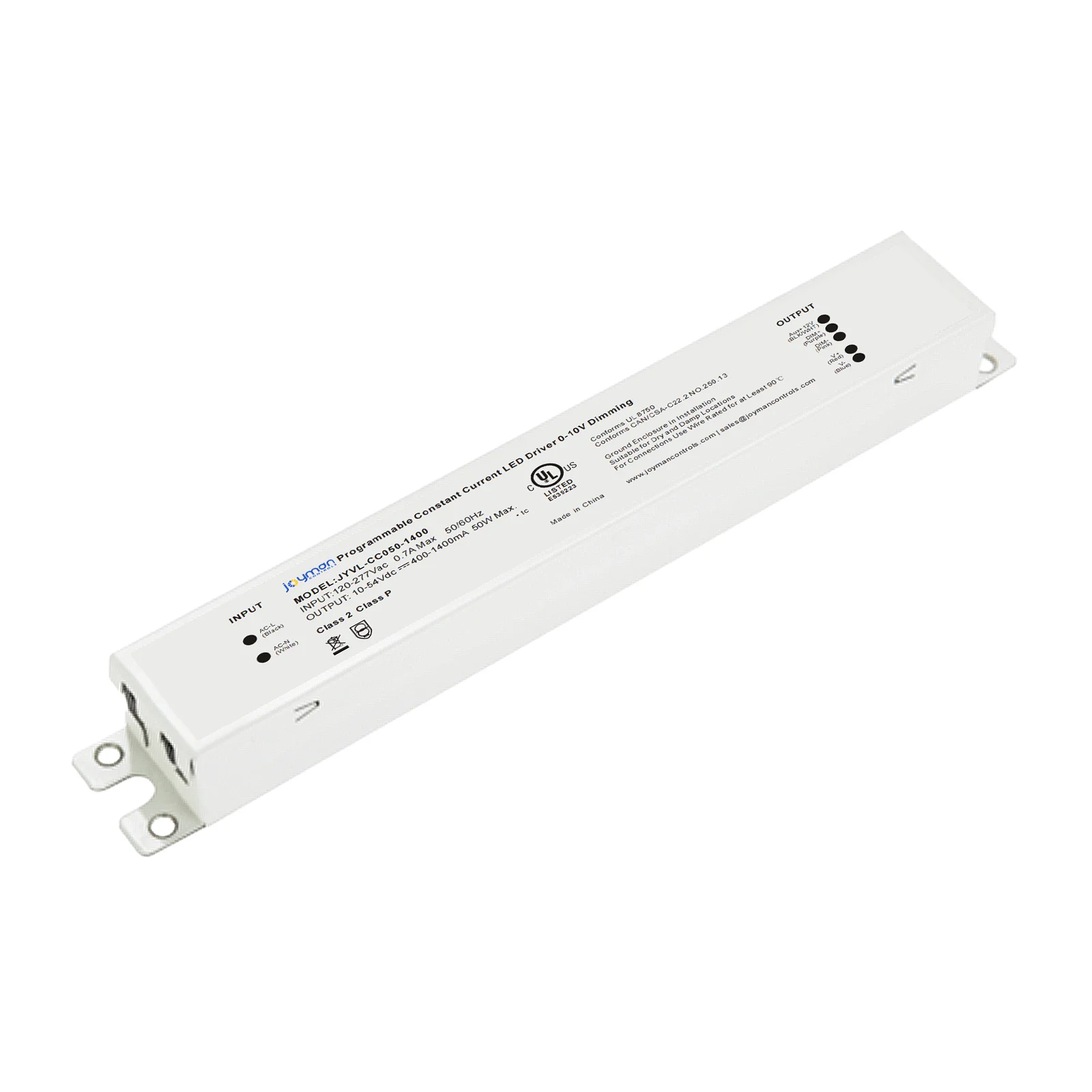 JYWLD-CC192-2400 LED Dimmable Drivers